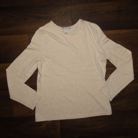 telluride Clothing Co Tops - Telluride Clothing Company Cream long Sleeve Top M